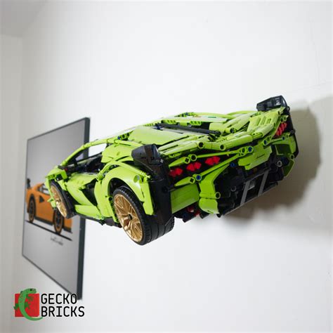 STL File Wall Mount For LEGO Technic Lamborghini Sian FKP, 43% OFF