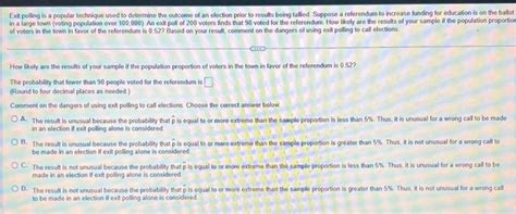 Solved Ext poling is a popular technique used to determine | Chegg.com