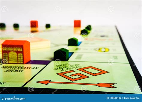 Monopoly Board Game - Tokens yet To Come Editorial Photography - Image of concept, dices: 123606182