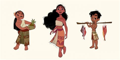 Disney's Moana Concept Art by Bobby Pontillas | Concept Art World