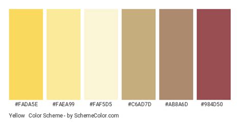 Yellow & Beige Color Scheme » Beige » SchemeColor.com