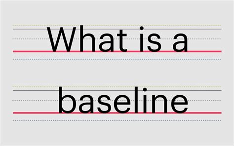 Typography Baseline: What Is A Baseline In Typography?