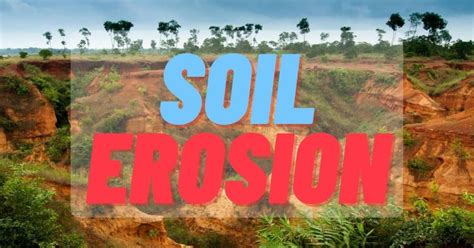 Soil Erosion Definition, Types, Causes & Control