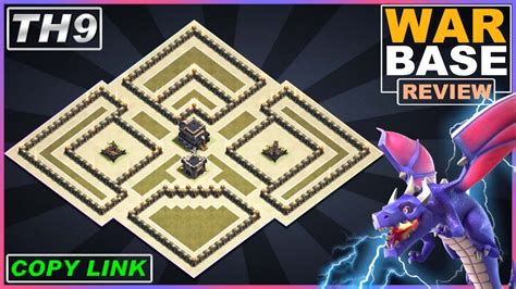 New BEST! TH9 Base 2022 | Town Hall 9 (TH9) War Base COPY LINK - Clash ...