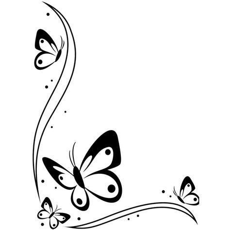 Butterfly Page Borders - ClipArt Best