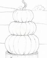 Stacked Pumpkins Traceable Angelafineart Acrylic Painting Lessons  sketch template