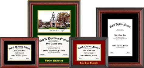 Custom Diploma & Document Frames | USA Diploma Frames