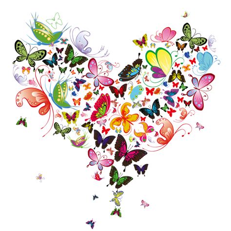 Heart of Butterfly | Free Vector Graphic Download