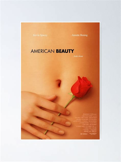 "American Beauty" Poster for Sale by YvonneOGoodm | Redbubble