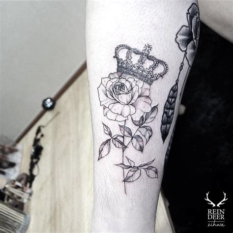 Rose and Crown Tattoo | Best Tattoo Ideas Gallery