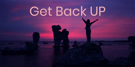 get back up again | Marian Buck Murray