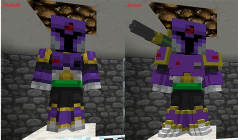 Minecraft Builds - Vile Armor by SpaceG92 on DeviantArt