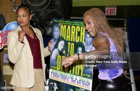 Laila Ali Vs Jackie Frazier Photos and Premium High Res Pictures - Getty Images