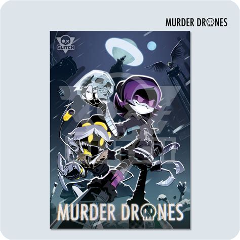 Murder Drones Poster – Glitch Productions Store