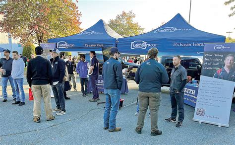 Leith Automotive looks for service technicians at Cars and Coffee | Automotive News