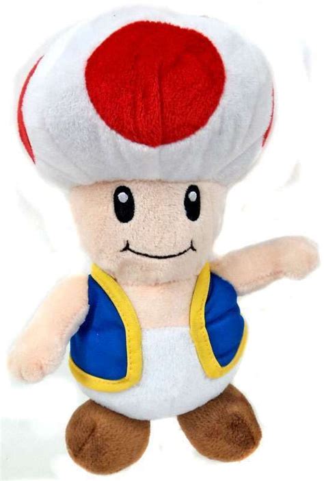 8" Nintendo Official Super Mario Toad Plush Stuffed Toy Authentic Licensed - Walmart.com