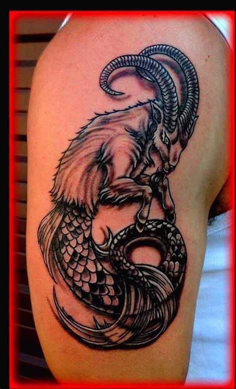 38 besten Steinbock Tattoos Designs und Ideen mit Bedeutungen ...