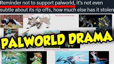 The Palworld Controversy Is BEYOND Stupid... - YouTube