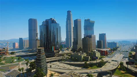 Los Santos Los Angeles NaturalVision Evolved Grand Theft Auto Grand Theft Auto V Graphics redux ...
