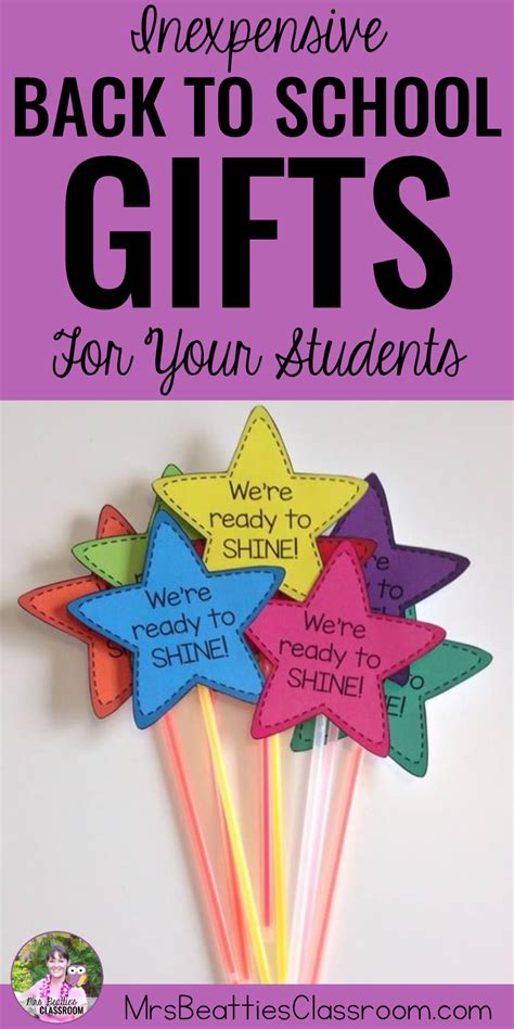 Inexpensive Back to School Gifts for Your Students