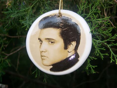 Christmas Tree ornament of Elvis Presley