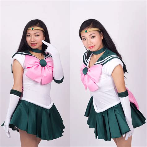 sexy sailor jupiter cosplay costume makoto kino Anime sailor moon ...