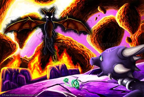 Spyro character, fan art -- Dawn of the Dragon -- Too Late by MustaPantteri on deviantART ...