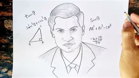 Discover 112+ srinivasa ramanujan drawing images - vietkidsiq.edu.vn