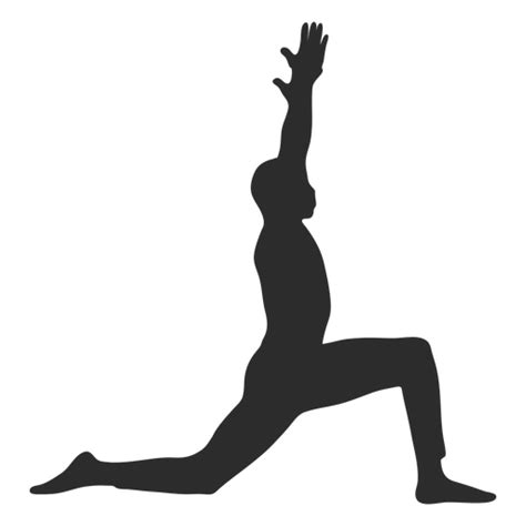 Warrior yoga pose silhouette #AD , #yoga, #pose, #silhouette, #Warrior | Warrior yoga, Poses ...