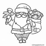 191 Santa Claus Coloring Pages  ColoringPagesOnlycom sketch template