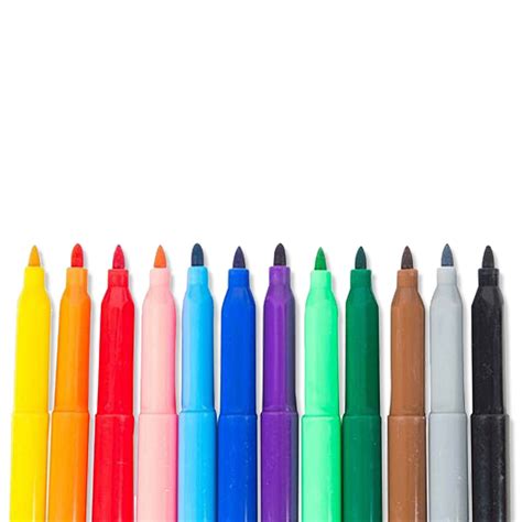 Jovi Maxi Felt Tip Markers Pack of 12 – School Depot NZ