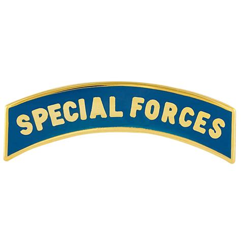 Army Special Forces Tab Pin - Full Size - Excalibur Industries