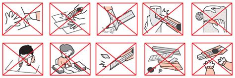 NT Cutter Knife Safety Tips