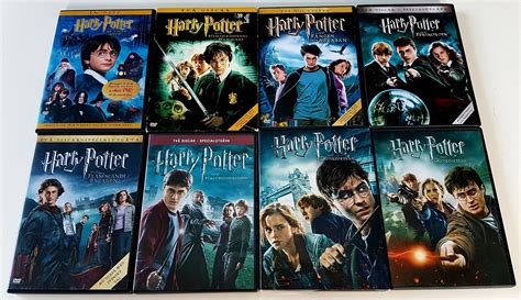 Harry potter komplett serie box dvd (411556876) ᐈ Köp på Tradera