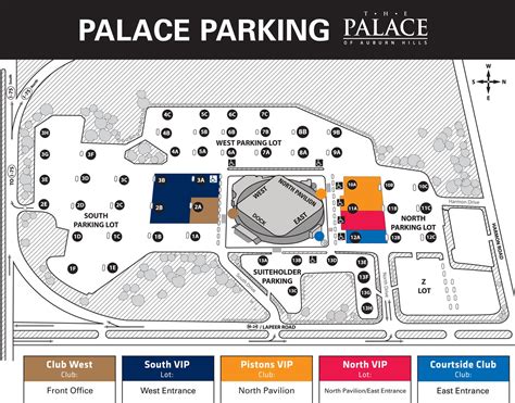 The Palace of Auburn Hills Complete Parking Guide - Stadium Parking Guides