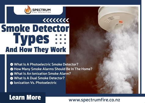 Types Of Smoke Detectors And How They Work | Spectrum Fire