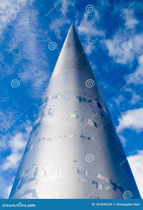 The Spire of Dublin. editorial stock image. Image of light - 107840229