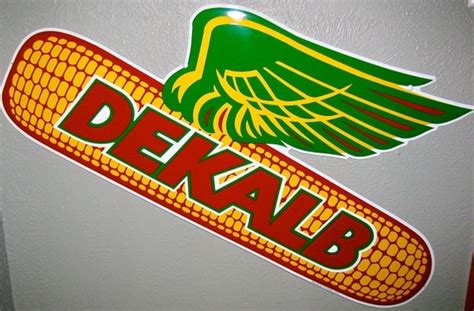 Vintage DEKALB Corn Seed and Feed Embossed by downthepipelines