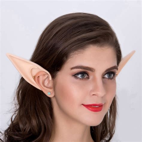 1 Pair PVC Fairy Pixie Fake Elf Ears Halloween New Party Scary Halloween De B1G5 | eBay