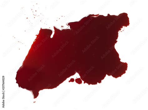 Puddle of blood Stock Photo | Adobe Stock