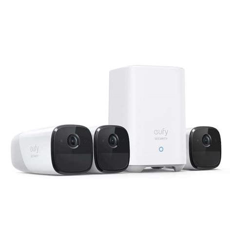 eufy Security EufyCam 2 Pro Wireless Home Security Camera System, 3-Cam ...