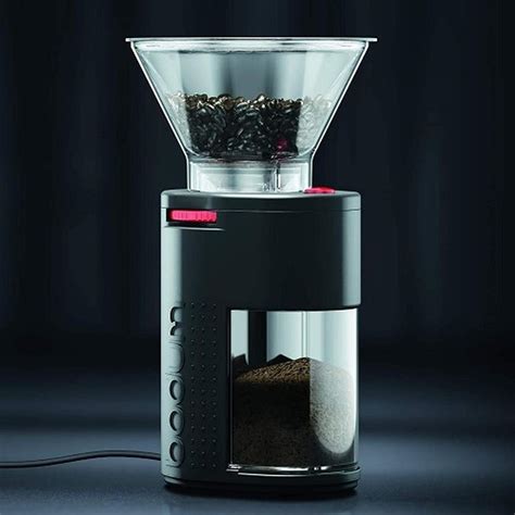 Bodum Bistro Burr Electric Coffee Grinder Black