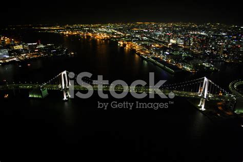 Aerial View Of Rainbow Bridge Stock Photo | Royalty-Free | FreeImages