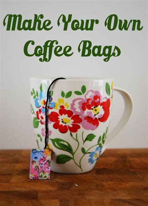 Tadpegs: Make Your Own Coffee Bags