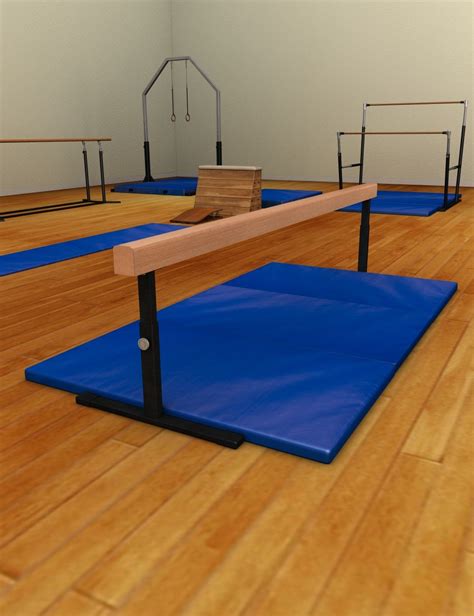 Download DAZ Studio 3 for FREE!: DAZ 3D - Gymnastics Equipment