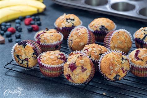 Refined Sugar Free Muffins - Breakfast Muffins Recipe