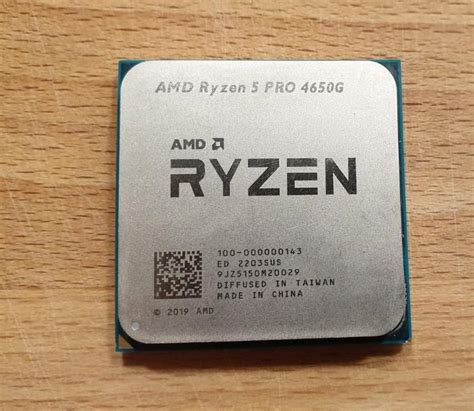 AMD Ryzen 5 Pro 4650G | Aukro