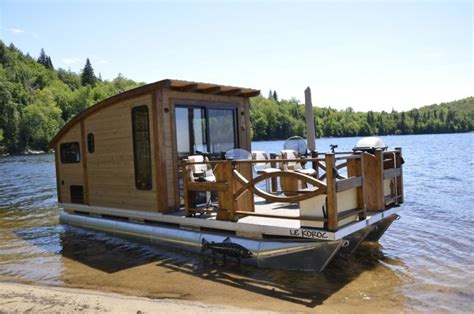 Sail your worries away on this solar-powered floating tiny home