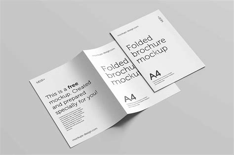 Bifold Brochure Mockup