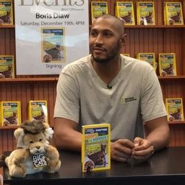 San Antonio Spurs Forward Boris Diaw Appears at Book Signing for Fans